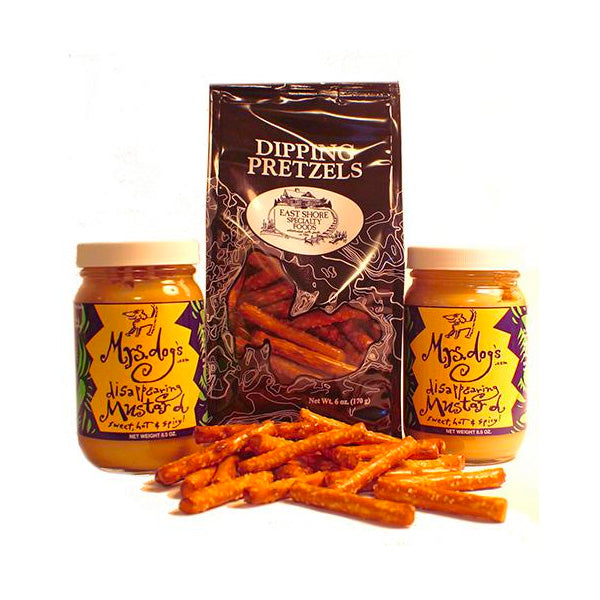 Mrs. Dog's Mustard & Pretzel Gift Box